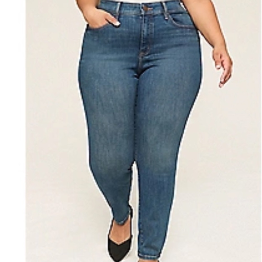 Lane Bryant Medium Denim Skinny Jeans